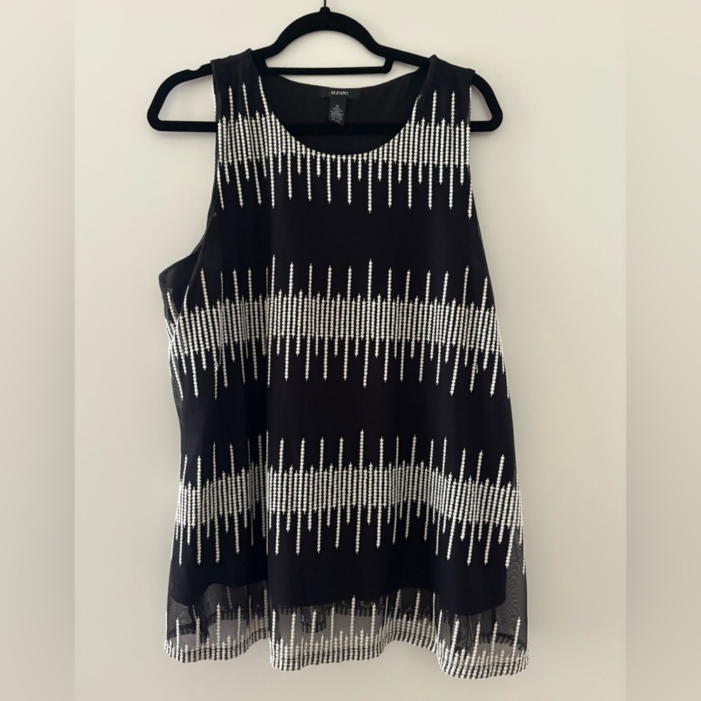 Alfani Sleeveless Top, Long